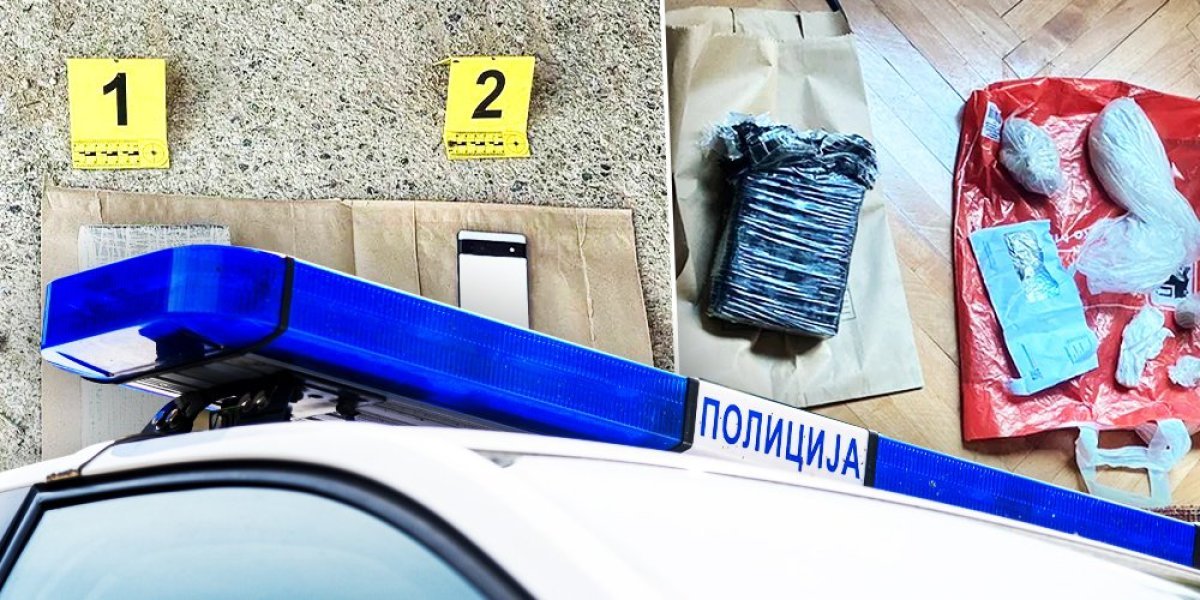 Droga, bombe, oružje: Uhapšeni muškarci iz Topole i Sopota (FOTO)
