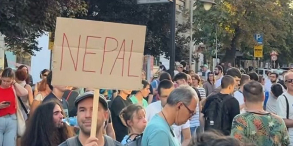 Blokaderi načisto prolupali: Od cvrkuta ptica halucinira da policija dolazi po nju (VIDEO)