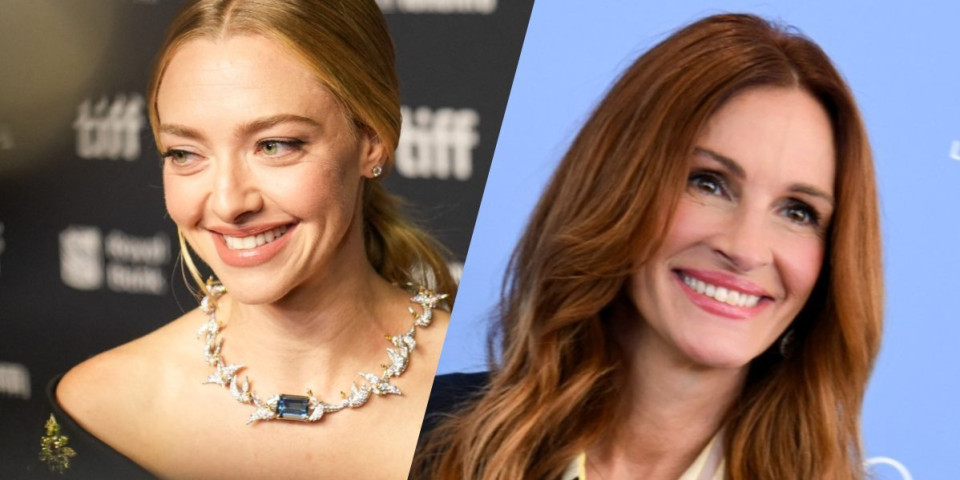 Modna senzacija: Pogledajte - Džulija Roberts i Amanda Sajfrid u istoj Versace kombinaciji (FOTO)