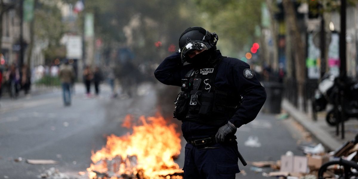 Francuska policija ne gubi vreme: Uhapšeno 675 osoba u protestima "Blokiraj sve" (VIDEO)