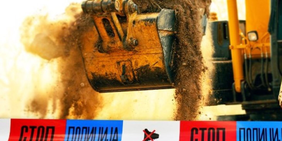 Bagerista kopao, pa naišao na ljudske kosti: Horor u Sopotu