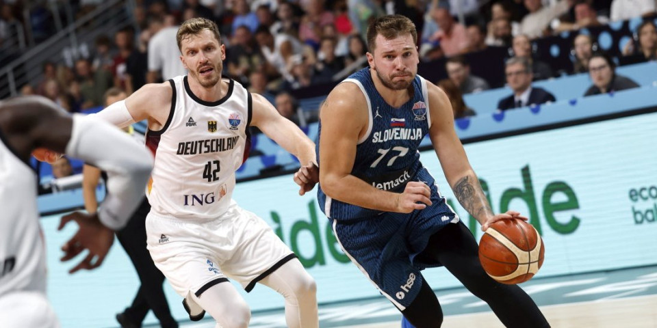 Nemačka poslednji polufinalista Evrobasketa - suluda partija Dončića, ali nije mogao sam