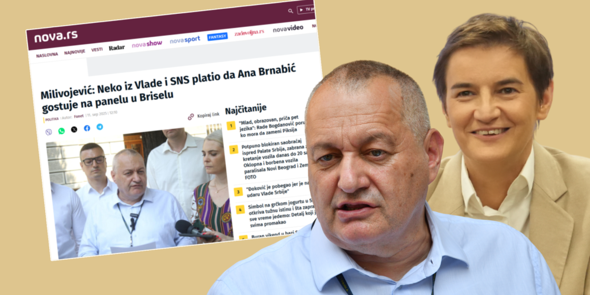 Laže kako zine: Srđan Milivojević napao Brnabićevu, ubrzo usledio hladan tuš