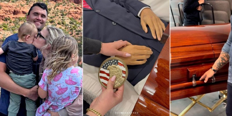 Erika Kirk ljubi ruke supruga na odru: Njena objava na Instagramu sve govori (FOTO/VIDEO)