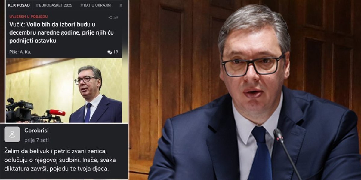 "Da Belivuk odluči o njegovoj sudbini": Stravično - islamisti priželjkuju Vučiću užasnu smrt