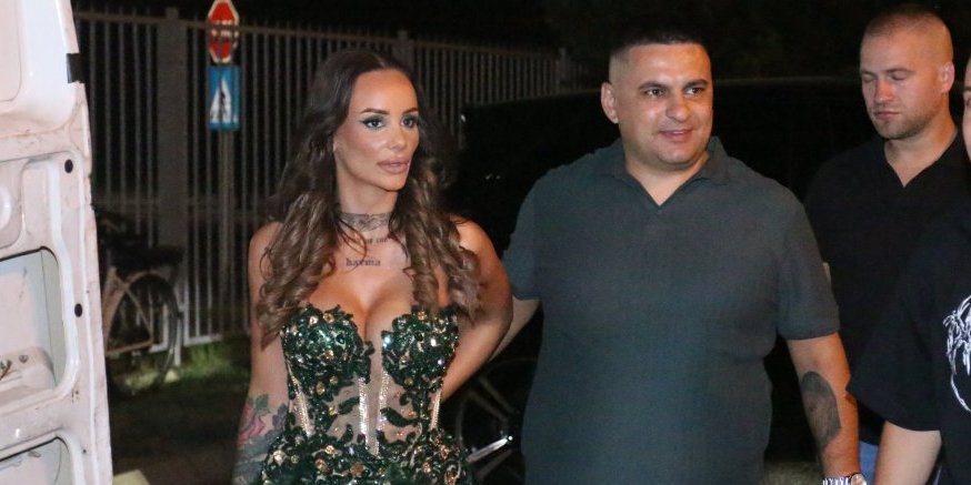 Nenad Macanović Bebica i Teodora Delić