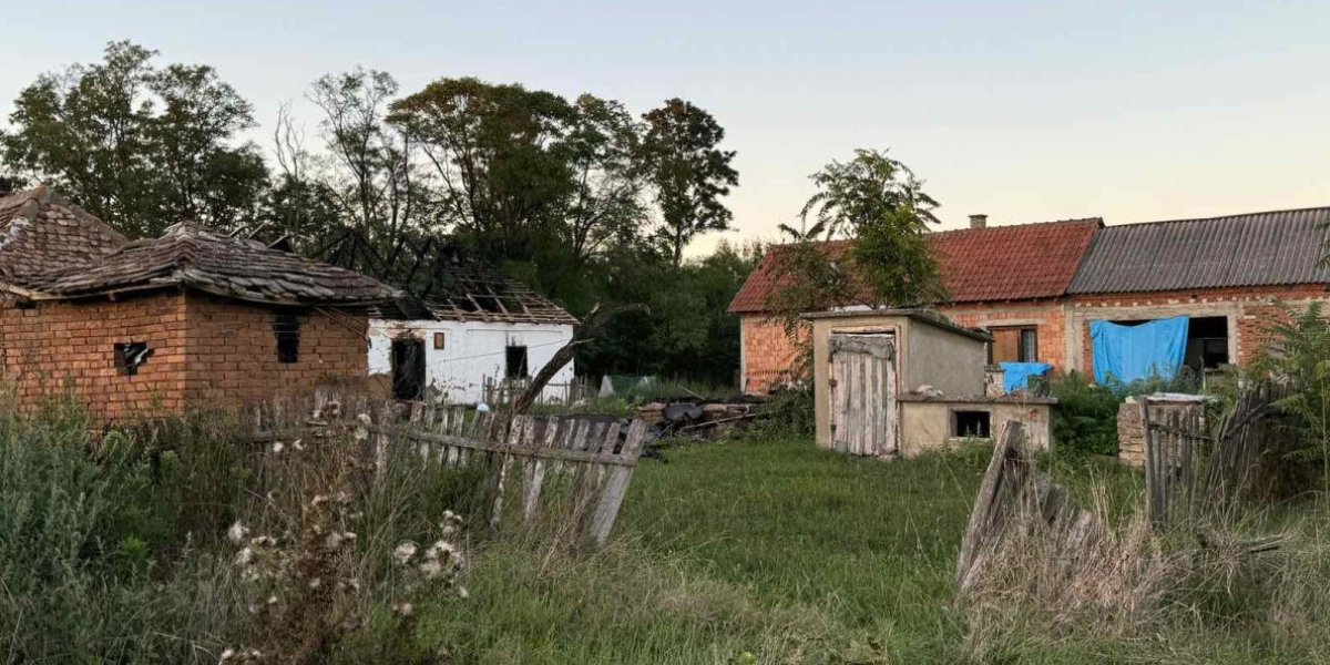 Kuća koju je Srđan P. zapalio