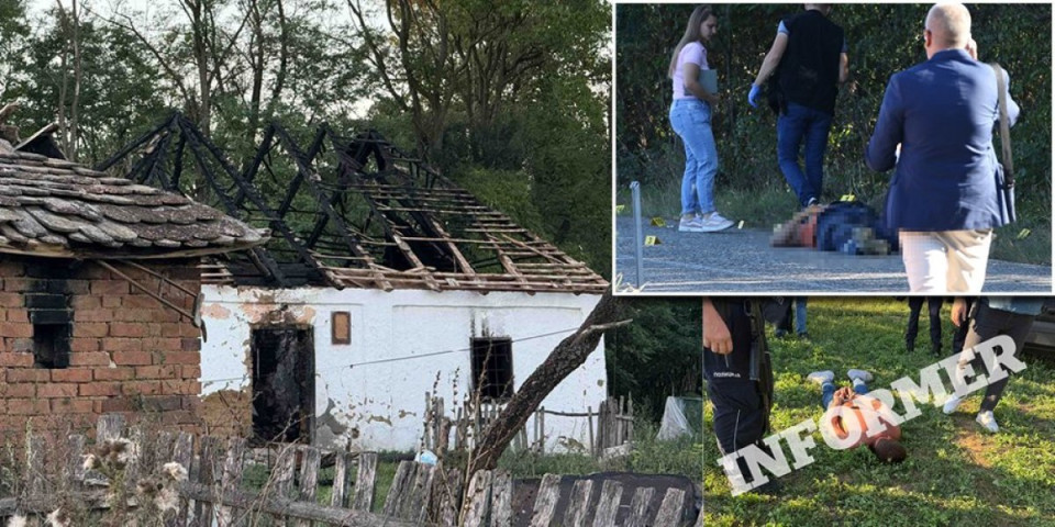 Ovo je kuća koju je krvnik iz Obrenovca zapalio: Snimao kako mu brat umire (FOTO)