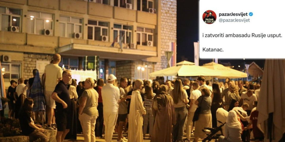 Načisto prolupali: Blokaderi traže proterivanje ruskog ambasadora iz Srbije