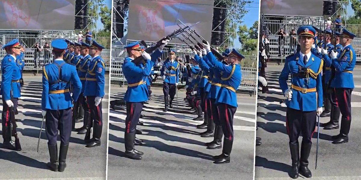 Vojska za ponos: Svi kao jedan - Detalj sa probe parade koji je sve oduševio (VIDEO)