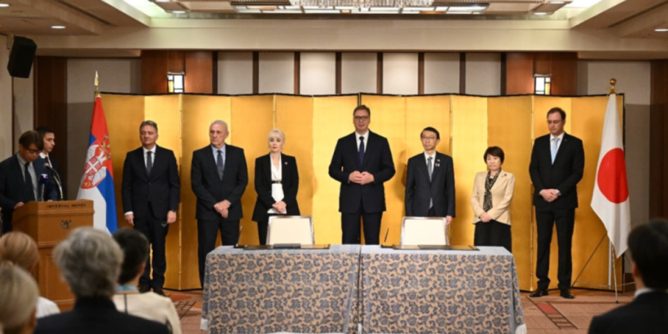 Potpisivanje bilateralnih sporazuma između Srbije i Japana! Prisustvovao predsednik Vučić