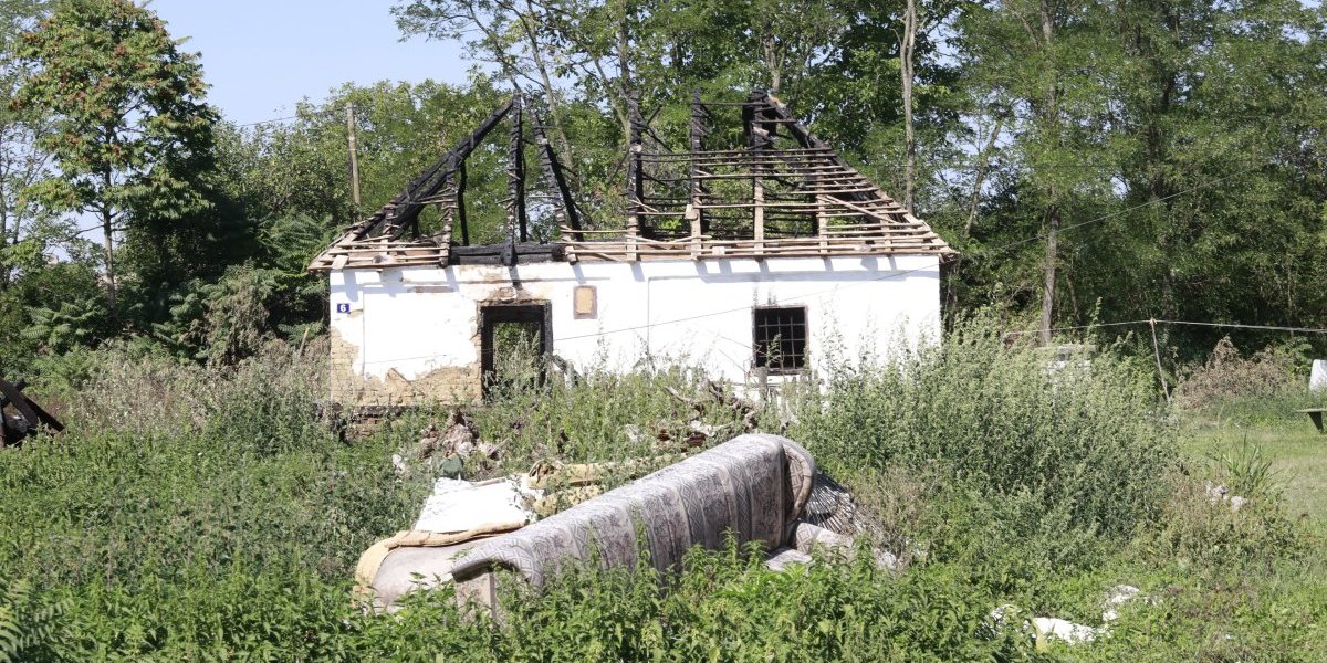Kuća koju je Srđan P. zapalio