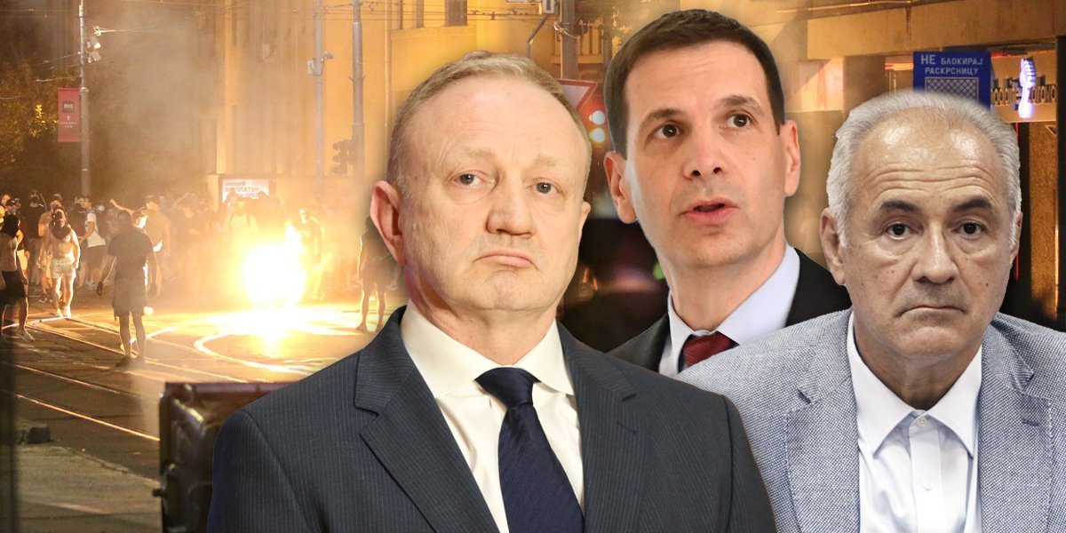 Nastavak opšte tuče: Đilasovci tvrde - Blokaderi su anarho-levičari, Jovanović mlati u prazno, a Lompar je smešan