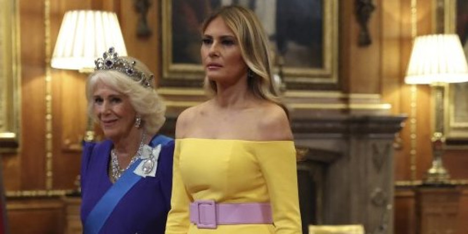 Melanija nije slučajno izabrala haljinu koju je nosila i Kejt? Prva dama SAD poslala moćnu poruku