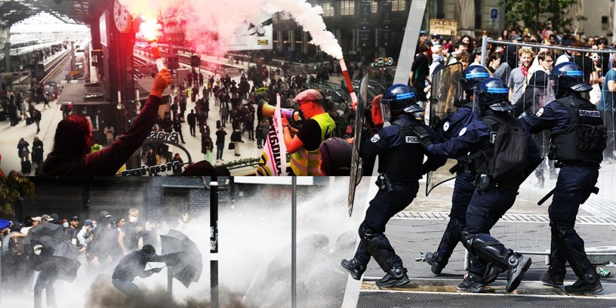 Pala prva žrtva, brojke samo rastu: Uhapšeno više od 300 demonstranata u Francuskoj