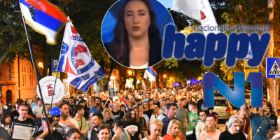 Blokaderska medijska baza televizija Hepi nastavlja sa "pumpanjem", ali to radi krajnje traljavo!