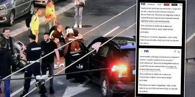 Tajkunska televizija N1 pokušala je da na najskandalozniji način slaže kada je u pitanju incident koji se dogodio večeras u srcu Beograda, a koji je izazvalo službeno vozilo te antisrpske medijske kuće.