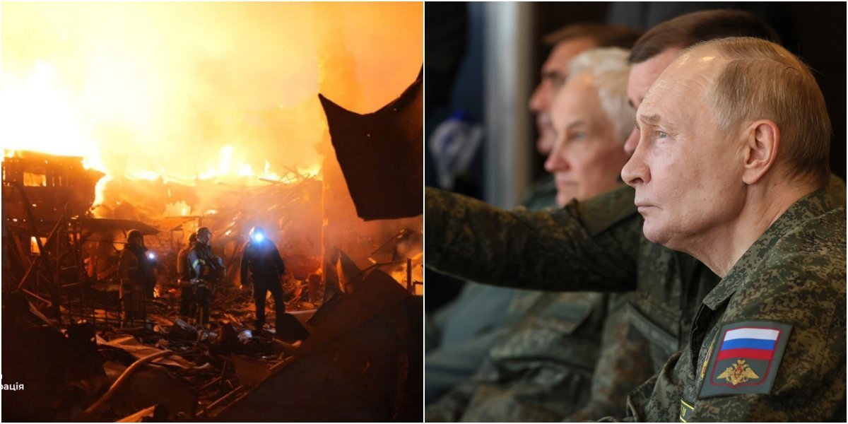 (VIDEO) Stigla Putinova kazna: Krv, krici i vatra u Kijevu, snimci lede krv - sve je obrušio na glavni grad