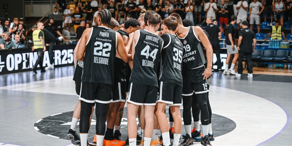 Partizan u Sidneju: Crno-beli spremni za drugi meč u Australiji (FOTO)