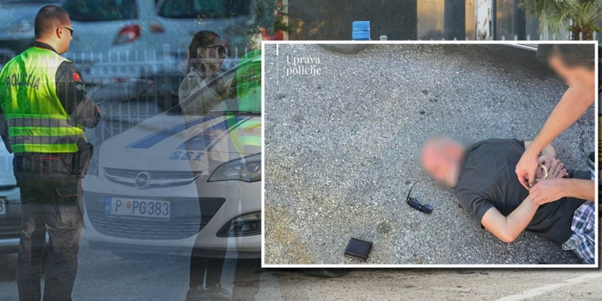 Uhapšen muškarac sa poternice u Crnoj Gori: Naoružan do zuba - U stanu nema čega nema (FOTO)