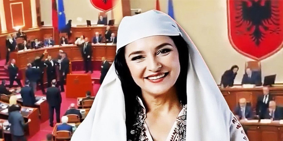 Skandal u Tirani: Izbio haos u skupštini zbog Ramine "ministarke" - letele flaše i ustav! (VIDEO)