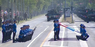 Garda Vojske Srbije izvela je egzercir tokom vojne parade "Snaga jedinstva".