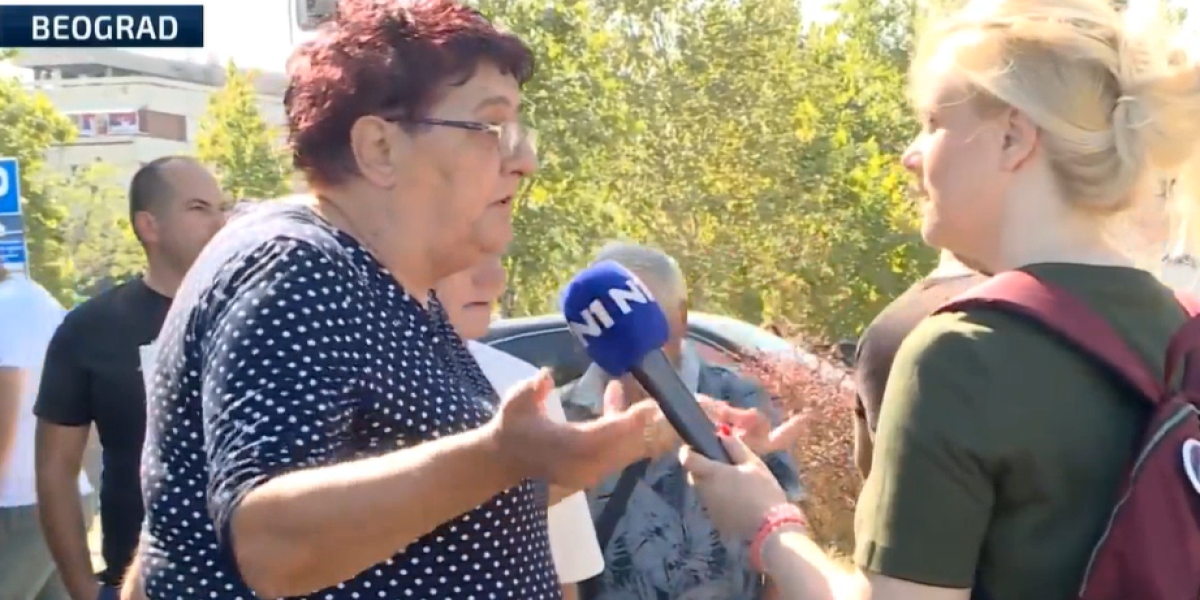 Vi ste protiv Srbije, jedete go*na celog života: Baka brzopotezno matirala Žaklinu Tatalović (VIDEO)