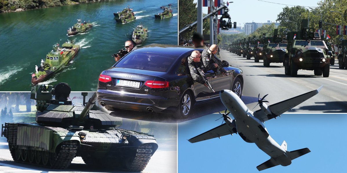Srbija pokazala vojnu moć: Ovo su vozila i oružja koja smo mogli da vidimo na vojnoj paradi (FOTO)