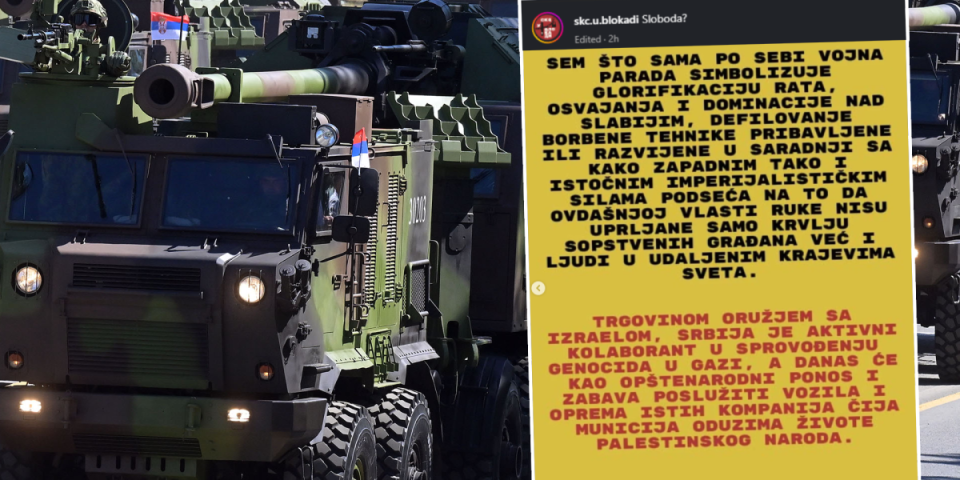 Ovi su raskrstili sa zdravim razumom: Blokaderi objavili jeziv post o vojnoj paradi!