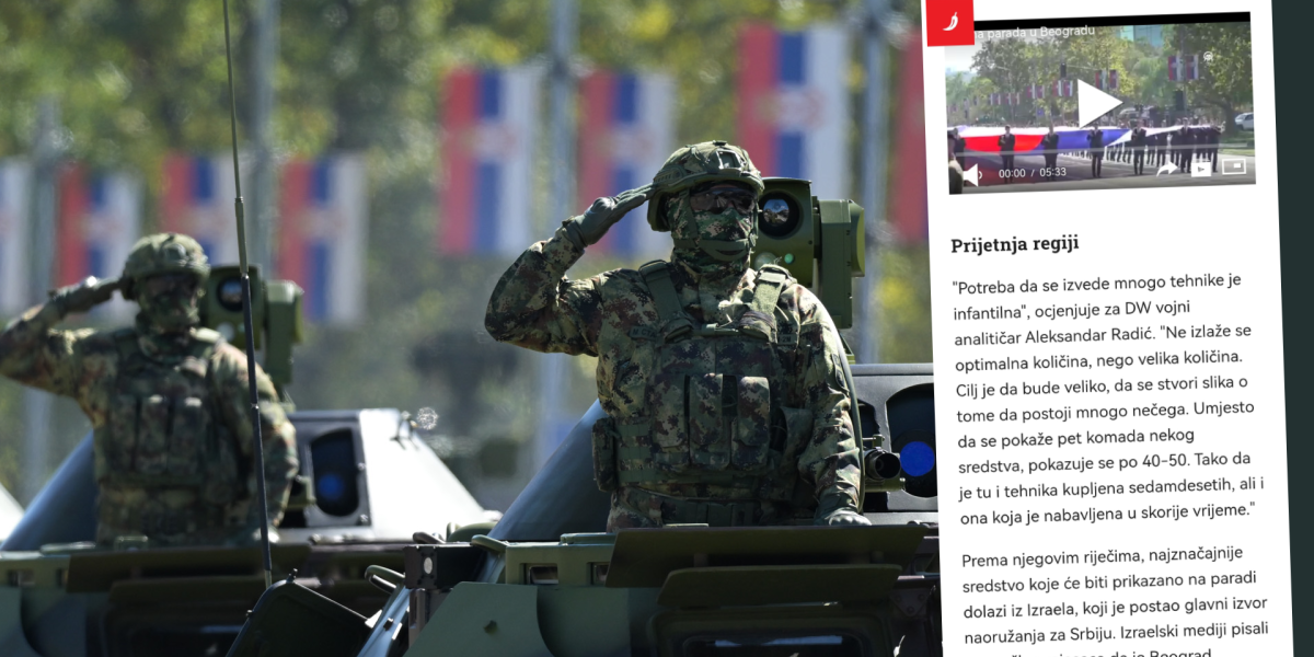 Srbija pretnja regionu?! Ustaški licemeri udaraju na Beograd: Napali vojnu paradu, a o orgijama u Zagrebu ćute