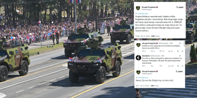Veličanstvena vojna parada u Srbiji uveliko se komentariše na društvenim mrežama.