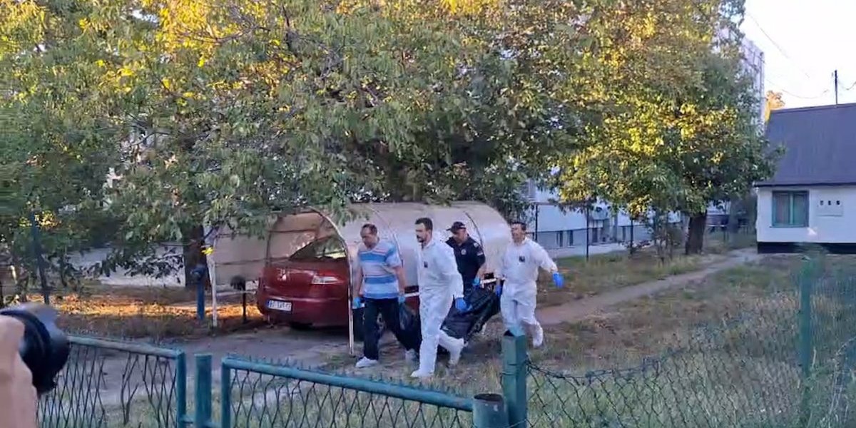 Stravične scene u Zemunu: Odnose telo ubijenog mladića (VIDEO)