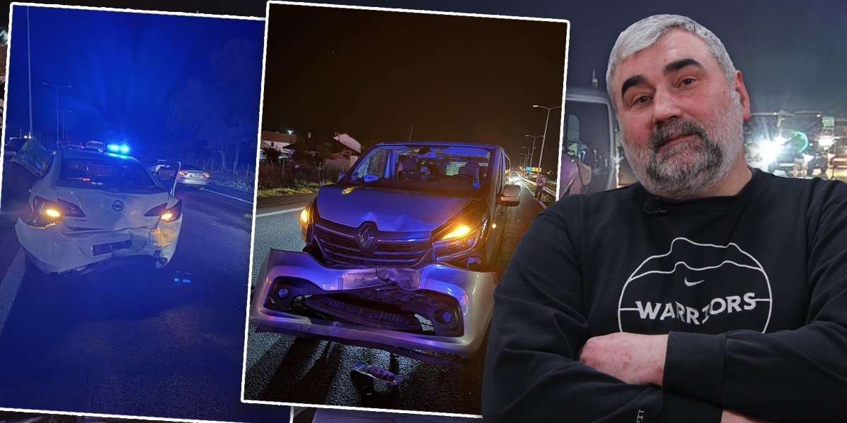 Miki Đuričić imao udes - Prve fotografije s mesta nesreće (FOTO)