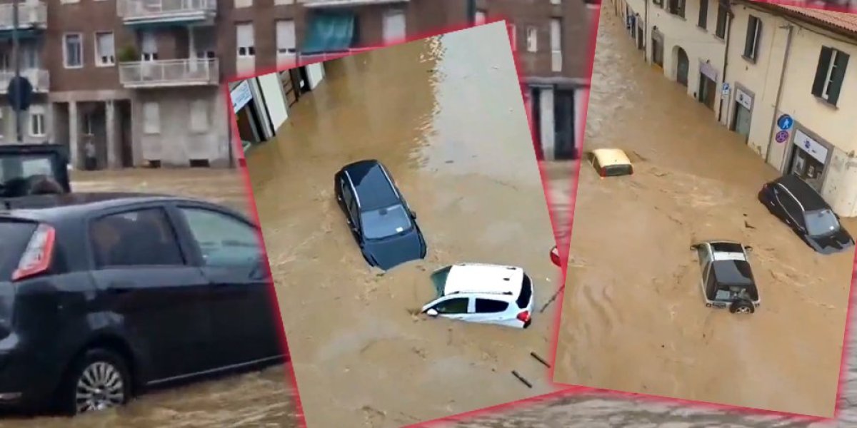 Jezive scene poplava: Bujice vode nosile sve pred sobom - Jedna žena nestala, u toku spašavanje 15 ljudi (VIDEO)