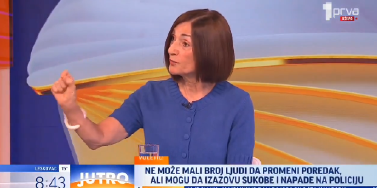 Pravo u metu: Ljiljana Smajlović u nekoliko sekundi razmontirala Vučićeve mrzitelje, posle ovoga im neće biti dobro (VIDEO)