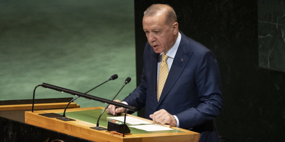 Erdogan zagrmeo u UN: Šokantne i oštre izjave turskog predsednika zbog kojih je nastao tajac