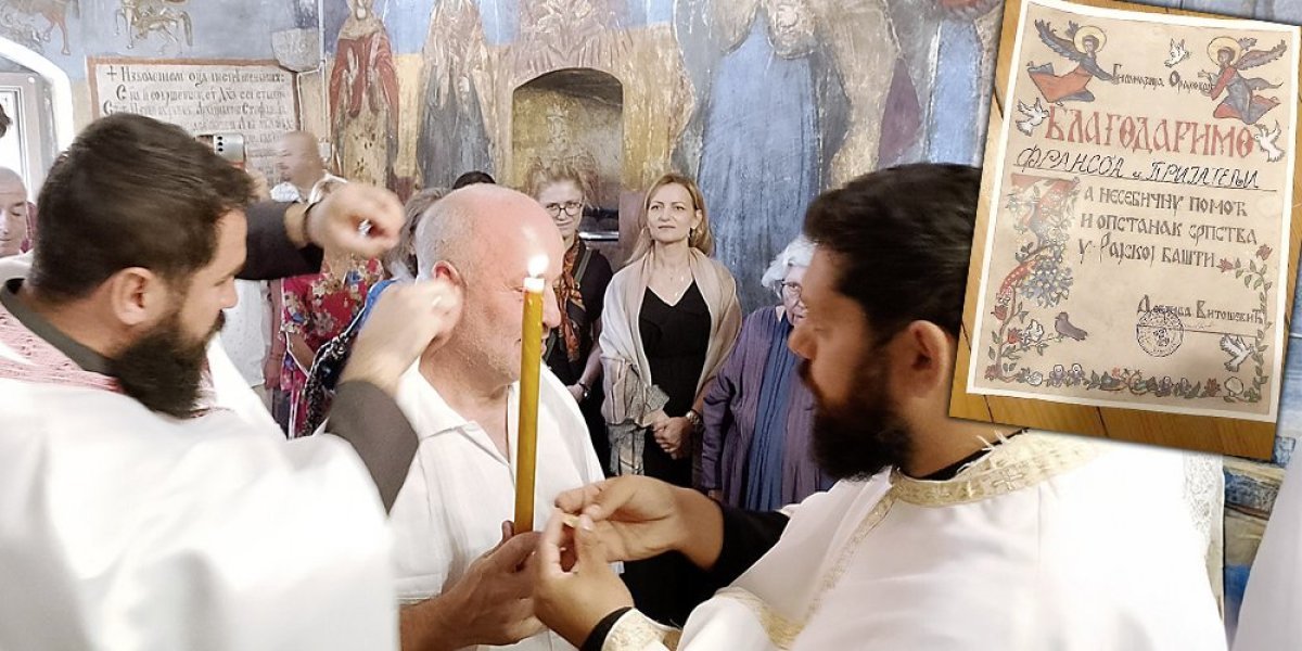 Kako je Fransoa postao Nemanja: Dirljiva priča iz manastira na Kosovu