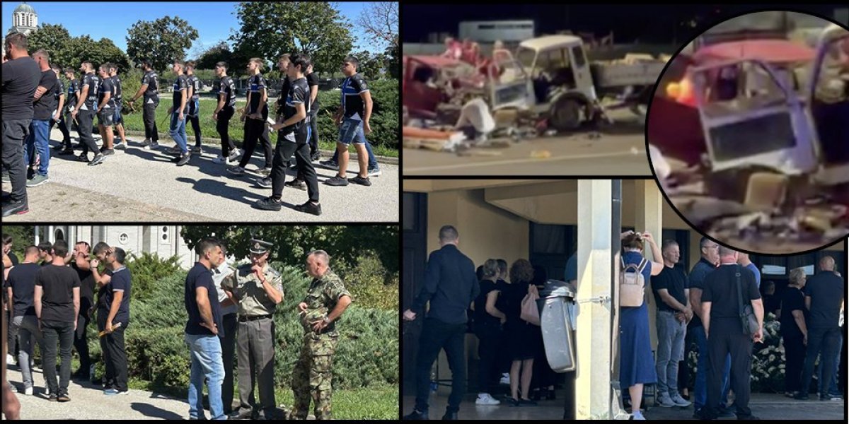 Vrisak majke prolomio se Kragujevcem: Stefana na večni počinak ispratilo više od hiljadu ljudi