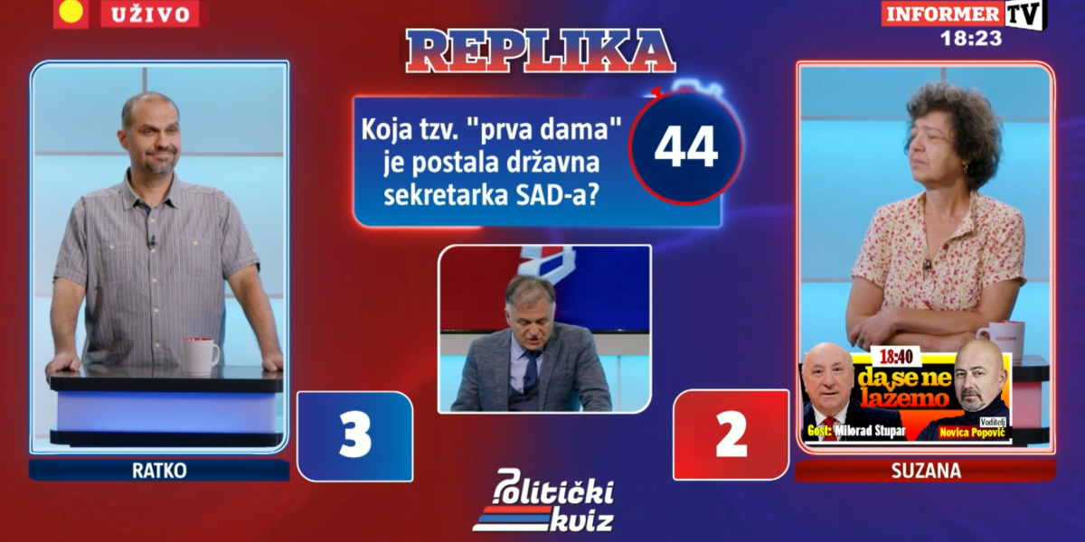 "Ratko, debilu!" Dramatična nova epizoda Političkog kviza digla Srbiju na noge (VIDEO)