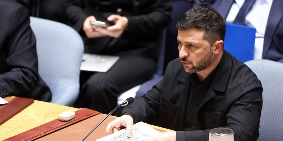 (VIDEO) Zar je moguće da je ovo Putinu izgovorio? Zelenski izazvao skandal u sali UN