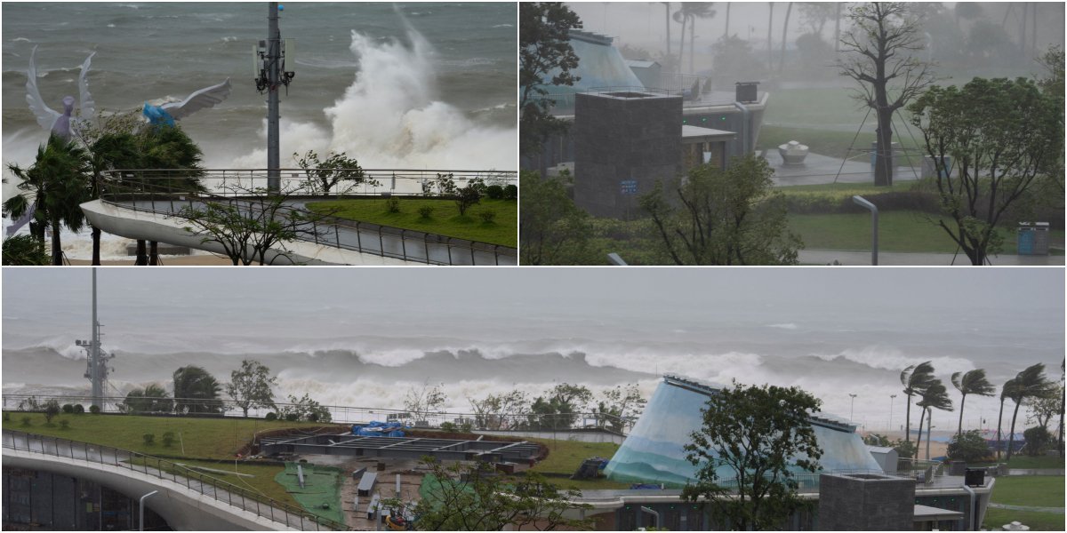 (VIDEO) Tajfun juri ka Kini, već masovno ubija ljude: Milioni evakuisani, Hong Kong se sprema za najgore