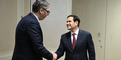 Američki državni sekretar Marko Rubio istakao je da je sa predsednikom Srbije Aleksandrom Vučićem u Njujorku razgovarao o strateškom dijalogu koji će, kako je naglasio, uskoro pokrenuti dve nacije.