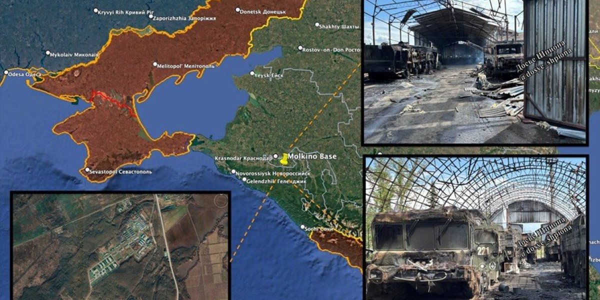 (FOTO) Strava i užas u Rusiji: Uništeno je najmoćnije oružje - Putin ovakav udar ne pamti