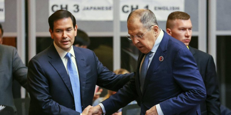 Šta su pričali iza zatvorenih vrata? Lavrov i Rubio završili sastanak u tišini i bez kamera (VIDEO)