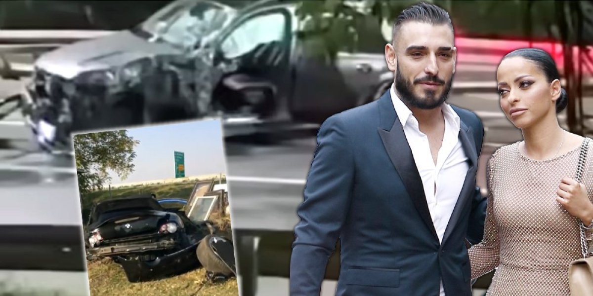 Darko Lazić sa suprugom doživeo tešku saobraćajku! Vozilo smrskano (FOTO)