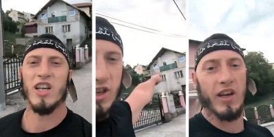 Radikalni islamista Adil Čenanović, poznat i kao učesnik "bužimskih marševa", pojavio se ispred kuće jedne srpske porodice u Bihaću, jer mu je zasmetala pesma "Veseli se srpski rode", pa uzviknuo "Tekbir! Alahu-egber!", pa se oglasio i na mrežama