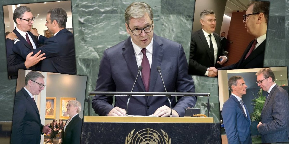 Snimci koji sve dokazuju: Pogledajte šta je predsednik Srbije radio u Njujorku - ovako se bori za Srbiju (FOTO)