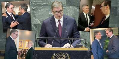 Predsednik Srbije Aleksandar Vučić je tokom višednevne posete Njujorku, gde je učestvovao na jubilarnom 80. zasedanju Generalne skupštine UN, još jednom pokazao kako se vodi jedna mala, ali snažna i suverena zemlja i na koji način se pravi državnik bori za svoje sunarodnike.