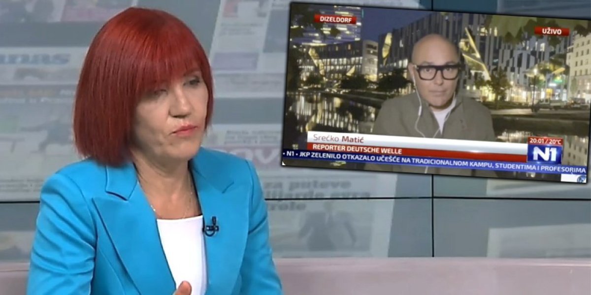 Razvalio Danicu Vučenić, N1 i blokadere: Novinar Dojče velea ih vratio na fabrička podešavanja istinom o SNS (VIDEO)