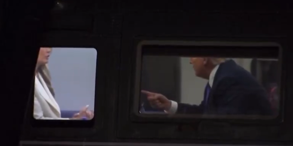 (VIDEO) Uhvaćeni Tramp i Melanija, skandal trese planetu: Kamere snimile dramatičnu scenu u avionu